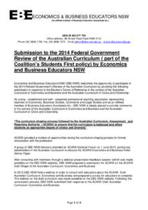 Curriculum / Information and communication technologies in education / Technology / Education in Australia / Education / Australian Curriculum /  Assessment and Reporting Authority