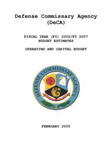 United States / Commissary / Defense Finance and Accounting Service / Defense Commissary Agency / Military / Base Exchange