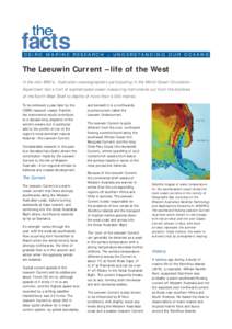 Indian Ocean / Leeuwin Current / South West / Coastline of Western Australia / Jurien Bay Marine Park / States and territories of Australia / Ocean currents / Western Australia