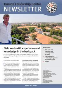 Danida Fellowship Centre NEWSLETTER  Danida Fellowship Centre NEWSLETTER