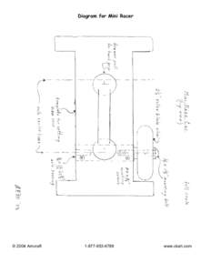 Diagram for Mini Racer  © 2004 Arncraft[removed]