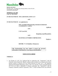 Management / Labour law / Collective agreement / Collective bargaining / The Blue Eagle At Work / Employment Relations Act / Human resource management / Labour relations / Industrial relations