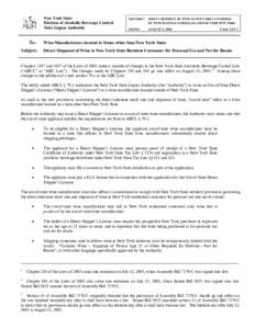 Microsoft Word - 01 Advisory to Out-of-State Wineries.doc