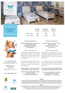 Pacote Especial ELEMENTAL DETOX Special Package