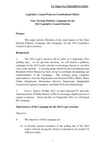 Microsoft Word - CL210a _Eng_ CA Panel Paper - LegCo Voter Turnout.doc