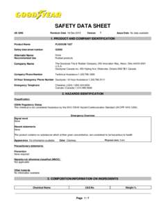 SAFETY DATA SHEET US GHS Revision Date 18-DecVersion