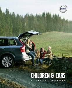 children & cars A S A F E T Y  M A N U A L