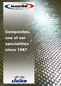 Composites, one of our specialities since 1987  The composite shop: