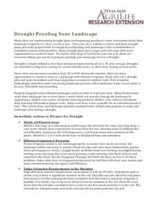 Microsoft Word - Drought Proofing Your Landscape final