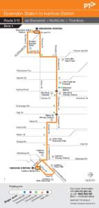 Essendon Station to Ivanhoe Station via Brunswick > Northcote > Thornbury Route 510 Zone 1
