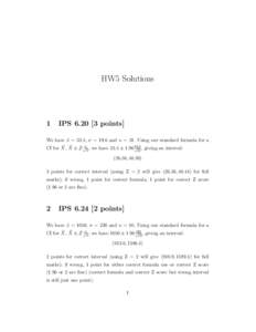 HW5 Solutions  1 IPSpoints]