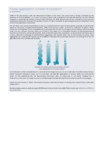 Protein aggregation: a matter of frustration? M. Lenz (LPTMS). Unlike at the macroscopic scale, the interactions of objects at the micro- and nano-scales is strongly contrained by the presence of thermal agitation. As a 