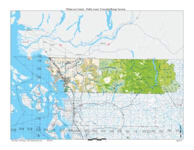Whatcom County - Public Land, Township/Range Section  Vancouver Richmond