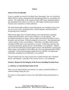 Government of Argentina / Human rights in Argentina / Penology / Human rights in Equatorial Guinea / Niger / Politics / Argentine society