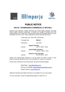 Microsoft Word - Mitchell Public Notice.docx