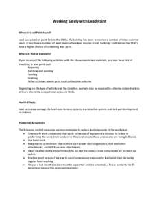 Microsoft Word - Working Safely with Lead.docx