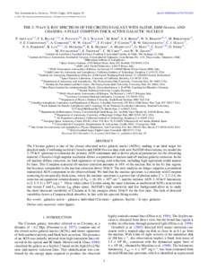 The Astrophysical Journal, 791:81 (21pp), 2014 August 20  C[removed]doi:[removed]637X[removed]