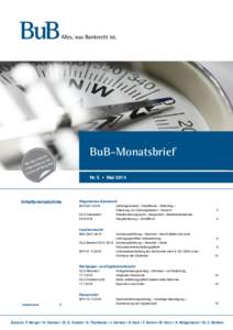 BuB-Monatsbrief  er ich ndl u