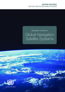 Global Navigation Satellite Systems: Educational curriculum