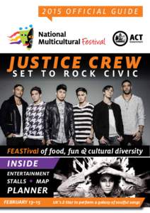 2015 OFFICIAL GUIDE  JUSTICE CREW 	S E T T O R O C K C I V I C