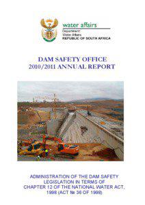 DAM SAFETY OFFICE[removed]ANNUAL REPORT