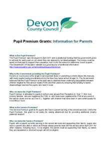 Microsoft Word - PupilPremium Parents leaflet May 2013
