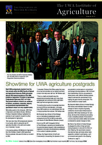 The UWA Institute of  Agriculture PHOTO: Brendon cant and associates