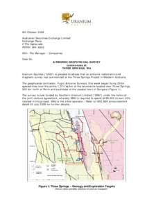 Geochemistry / Mineral exploration / Geophysical survey / Science / Academia / Geophysics / Geology / Economic geology