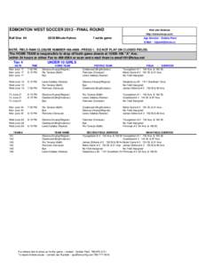 2013 Schedules Final Round U10.xlsx