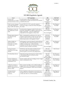 Microsoft Word - CCI 2014 Legislative Agenda_forposting