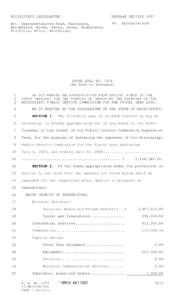 MISSISSIPPI LEGISLATURE  REGULAR SESSION 2007 By: Representatives Read, Martinson, Broomfield, Brown, Davis, Denny, Huddleston,