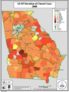 GLSP Duration of Closed Cases 2000 Dalton # S