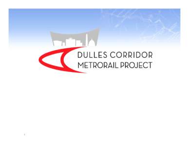 Microsoft PowerPoint - Dulles Metro Slides for Toll Road Hearings[removed]Read-Only]