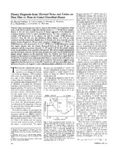 Plasma Diagnosis from Thermal Noise and Limits on Dust Flux or Mass in Comet Giacobini-Zinner