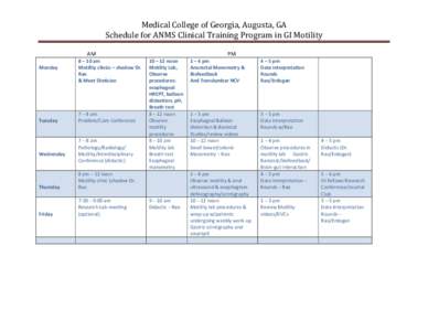 Microsoft Word - Georgia ANMSFellowCalendar of training.docx