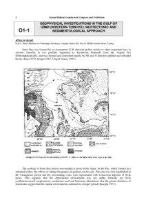 Neogene / Geography of Turkey / İzmir / Karaburun / Gulf of İzmir