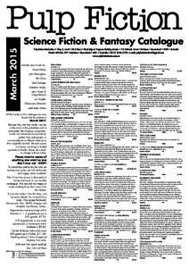 Fiction / Science fiction / Fantasy / Weird fiction / Final Fantasy XIV / Speculative fiction / Literature / Literary genres