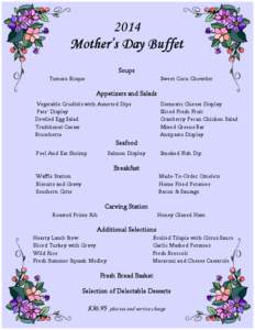 Mothers Day Buffet menu.pub