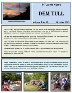 PITCAIRN NEWS  DEM TULL