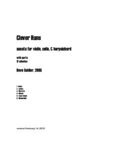 Microsoft Word - Clever Hans cover.doc