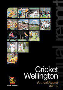 Cricket Wellington Annual Report