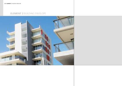 [18] ELEMENT 2 BUILDING ENVELOPE  ELEMENT 2 BUILDING ENVELOPE GUIDELINES FOR HIGHER DENSITY RESIDENTIAL DEVELOPMENT [19]