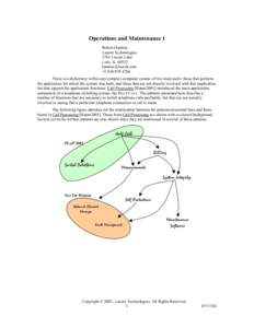 Operations and Maintenance 1 Robert Hanmer Lucent Technologies 2701 Lucent Lane Lisle, IL 60532 