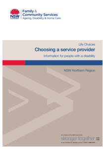 Life Choices booklet - Northern