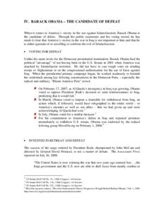 Barack Obama / Luo people / David Petraeus / MoveOn.org ad controversy / Joe Biden / Iraq War troop surge / Hillary Rodham Clinton / Scott Gration / Barack Obama foreign policy / United States / Politics / Presidents of the United Nations Security Council