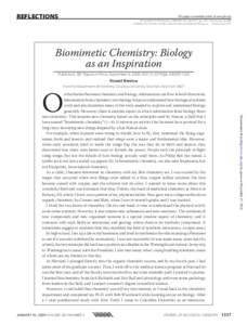 REFLECTIONS  This paper is available online at www.jbc.org THE JOURNAL OF BIOLOGICAL CHEMISTRY VOL. 284, NO. 3, pp. 1337–1342, January 16, 2009 © 2009 by The American Society for Biochemistry and Molecular Biology, In