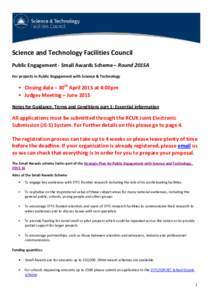 Science and technology in Europe / British space programme / Department for Business /  Innovation and Skills / Science and Technology Facilities Council / UK Research Councils / Diamond Light Source / Rutherford Appleton Laboratory / European Southern Observatory / Project management / Science and technology in the United Kingdom / United Kingdom / Europe