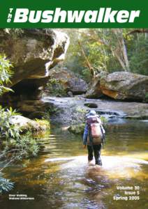 River Walking, Wollemi Wilderness Volume 30 Issue 5 Spring 2005