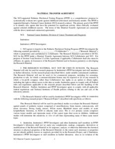 Cancer research / Technology transfer / Intellectual property law / 96th United States Congress / Bayh–Dole Act / Point-to-Point Tunneling Protocol / Patent / Title 35 of the United States Code / Health / Medicine / Technology / National Institutes of Health