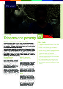 Smoking / Cigarettes / Habits / Prevalence of tobacco consumption / World Health Organization Framework Convention on Tobacco Control / Cultivation of tobacco / Passive smoking / Millennium Development Goals / World Lung Foundation / Tobacco / Ethics / Human behavior